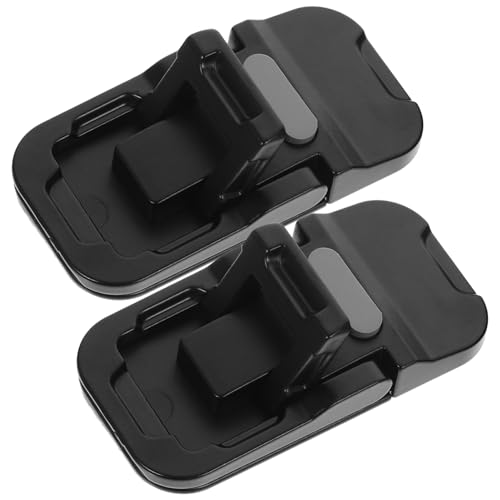 UKCOCO 1 Par De Soportes De Escritorio para Computadora Portátil Ajustables Ergonómicos De Aleación De Aluminio Color Negro