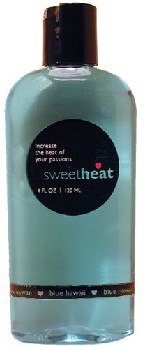 Amazon.com : SWEET HEAT Edible Warming Massage Oil 4 oz BLUE HAWAII