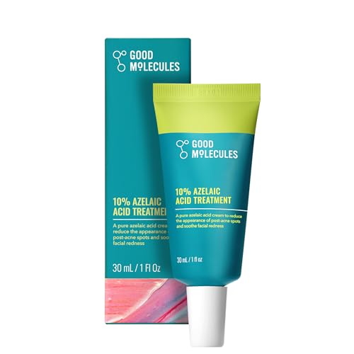 Good Molecules 10% Azelaic Acid Treatment for Face – Soothing Formula for Facial Redness & Uneven...