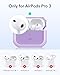 ESR for AirPods Pro 3 Case, Compatible with AirPods Pro 3rd Generation Case (2025), Compatible with MagSafe, Full Drop Protection Cover with Lanyard, Purple