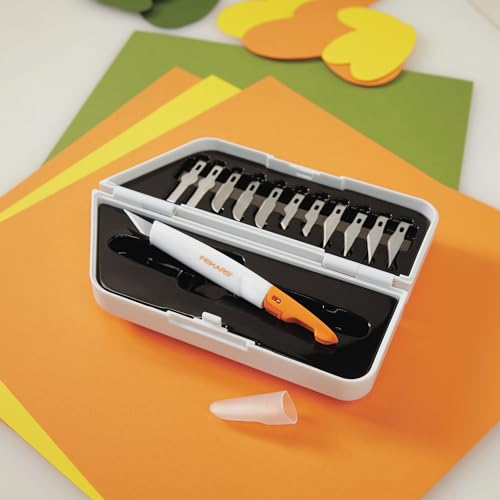 Bastelmesser Fiskars Präzisions-/Cutter Set, 13-teilig, 21 cm