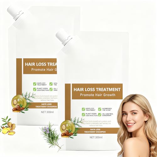 300ml Anti-Hair Fall Hair Loss Shampoo - Promote Hair Growth, Enr...