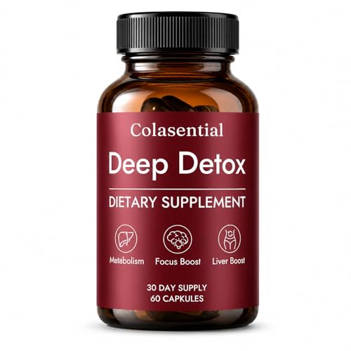 Lenoria Colasential Liver Cleanse - Support System for Detoxification and Liver Support - 60 Capsules