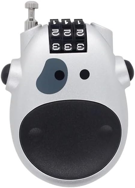 Bike Locks Heavy Duty/Bicycle Chain/Cycling Lock,Codes for Bike Cycle, Moto, Door, Gate Fence(Silver)