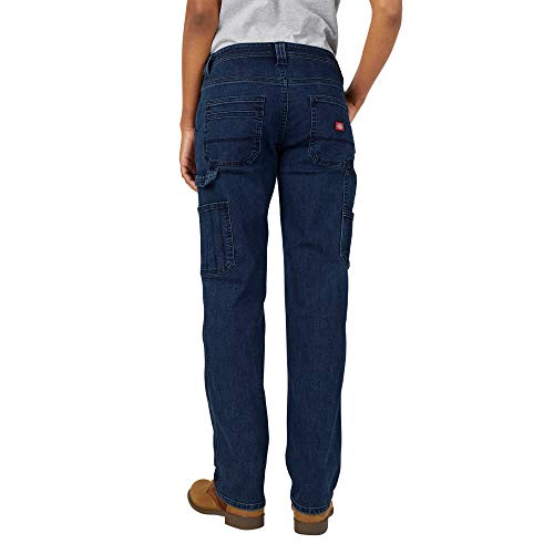 Dickies Womens Denim Straight Carpenter Pants2