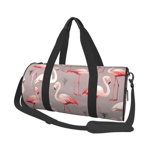 Sac à hand flamant rose noir : protégez vos affaires de sport avec style
