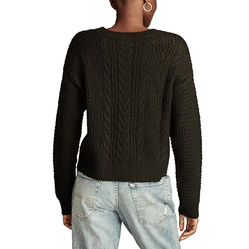 Lucky Brand Women's Romantic Crew2