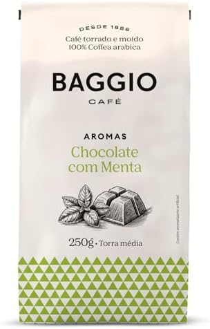 Baggio Café Café Torrado e Moído Aroma de Chocolate com Menta 250...
