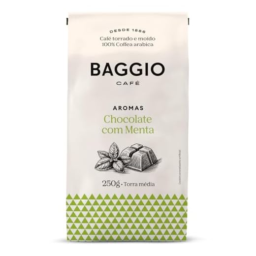 Baggio Café Café Torrado E Moído Aroma De Chocolate Com Menta 250G