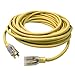 US Wire and Cable 14/3 100-Feet SJTW Yellow Lighted Extension Cord