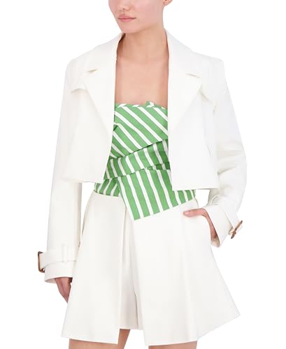 Veste trench courte BCBGMAXAZRIA pour structurer votre silhouette