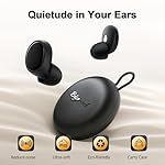 Ear Plugs for Sleeping Noise Cancelling, 45dB Noise Reduction Earplugs for Sleep, Concert, Snoring, Parenting & Noise Sensitivity Relief, Hearing Protection Reusable Earplugs with 8 Soft Tips Black - Image 4