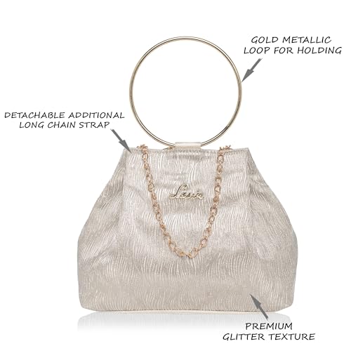 Image of Lavie Women's Alya Structured Potli | Ladies Purse Handbag