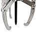 ABN 8in 3-Jaw Gear Puller – Removal Tool for Slide Gears, Pulley, and Flywheel