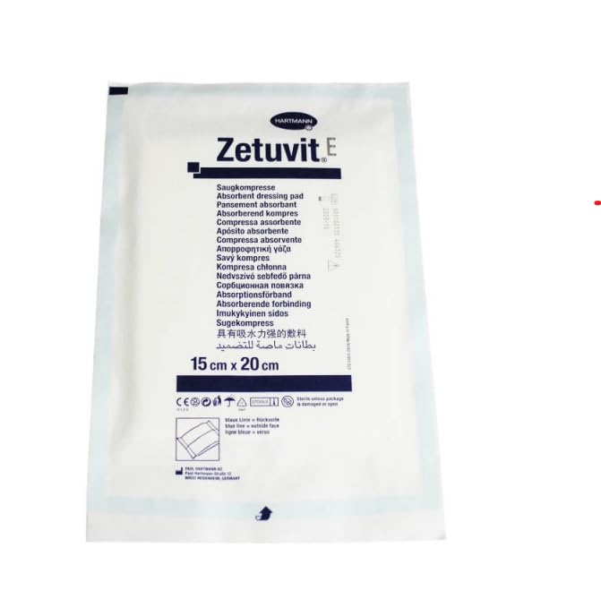 Hartmann Pansement Stérile Zetuvit E 15 x 20 cm Pack de 25