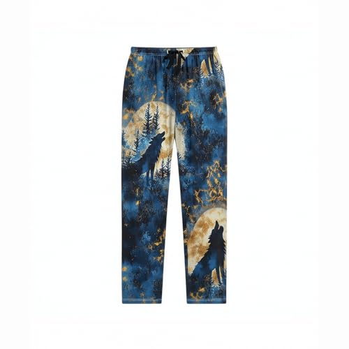 Pantalon de nuit homme léger et décontracté à coupe ample