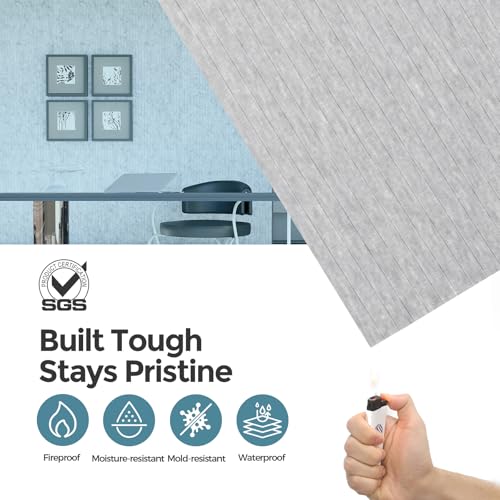 image for AKUMAX Peel and Stick Wall Panels-32ft Self-Adhesive Soundproof Wall P