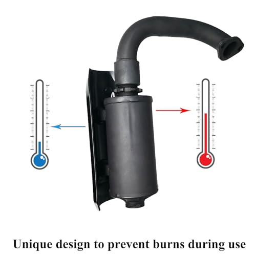 Amazon.com: KT196 Exhaust Pipe with Muffler Silencer Kit and