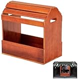 Eccliy Pine Wood Arched Saddle Rack Stand 20