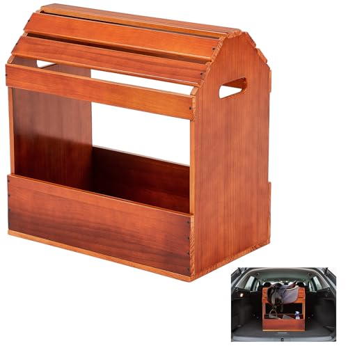 Support de selle en bois Eccliy triangle avec étagère basse de rangement - 2