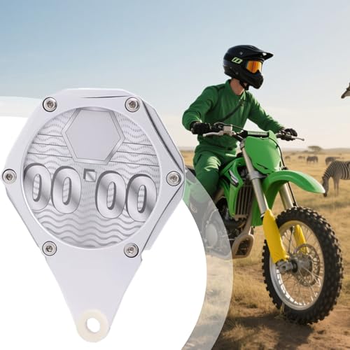 Support en aluminium étanche et antivol pour vignette de moto et cyclomoteur - 6
