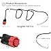 000-14041-001 HDS/Elite/Hook Power Cable Replacement, 3 Foot, 2-Wire Power Only Fits for Lowrance HDS, Elite FS, Elite Ti2, Hook, Mark