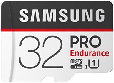 Samsung PRO Endurance 32GB 100MB/s (U1) MicroSDXC Memory Card with Adapter (MB-MJ32GA/AM) , Black/White