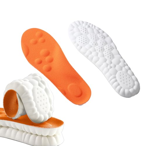 Steppers Massage Insoles for Men Women, Everyday Comfortble Shoe Steppers Insoles, Memory Foam with...