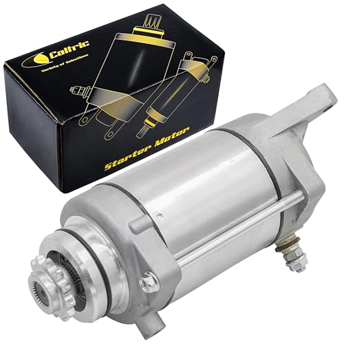 Caltric Starter Compatible con Kawasaki KAF450 Mule 1000 2007 y anteriores miniatura 1