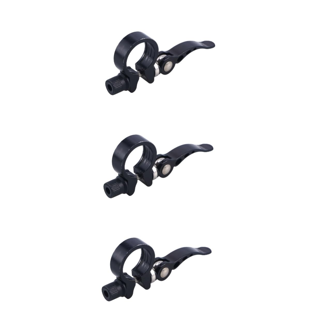 Fietszadelklemmen 1 stuks fiets zadelpen klem aluminium ultralichte snelsluiting racefiets zadelpen MTB mountainbike zadelpen 28,6 mm 31,8 mm 34,9 mm zadelpenklem (kleur: zadelklem 28,6 mm