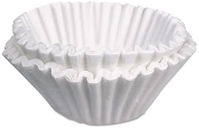 BUNN Commercial Coffee Filters, 10 Gallon Urn Style, White - Includes 250 per case.