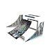 Spinmaster Tech Deck Build A Ramp Playset Quarter Pipe