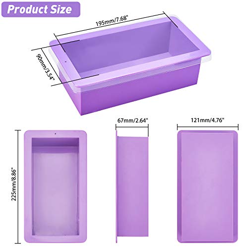 AHANDMAKER 4,8x8,9x2,6 Stampi per Sapone in