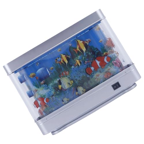 Lampe de table aquarium artificiel LED veilleuse déco