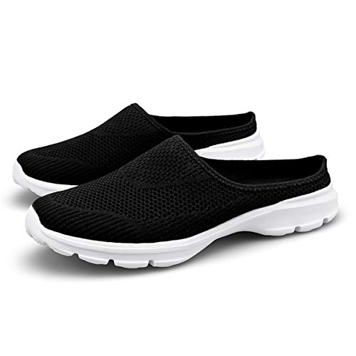 Image of ChicWind Womens Breathable Mesh Walking Mules Sneakers Open Back Slip On Shoes