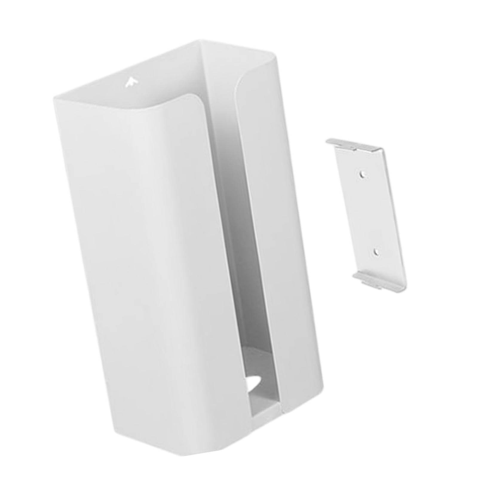 Wegiwuca Sturdy Metal Paper Napkin Holder with Two Attachment Ways for Countertop or Fridge Kitchen Tissue Holder Adhesive Paper Towel Dispenser Tissue Box Kitchen Towel Multifunctional Box