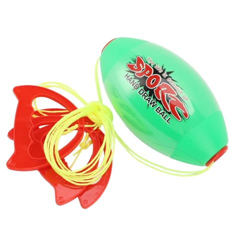 Dioche 2 Pcs Pull Ball Toy - Parent Child Interactive Fun, Cooperative Sliding Ball Toy for All Ages, Enhances Strength & Coordination - Durable Plastic Fitness (Flat Style)