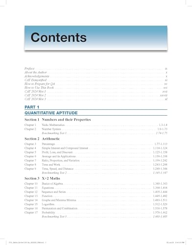 Image of Pearson Quantitative Aptitude for CAT 2025| Solved 2024 paper | Includes Mock tests | for SNAP & XAT