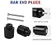 CHIFUN 1 Pair Bar Ends Plug for Honda Goldwing GL1800 GL 1800 2001-2025, Aluminum Handle Bar End Caps Weight Sliders for CBR600RR CB1100 NC700X/S NC750X/S NT1100