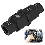 Motorrad Achse Werkzeug, Radschlüssel 17 mm, Innensechskant Motorrad Achse, Motorrad Spindel, Motorrad Werkzeug Sechskant, Motorrad Sechskant, Motorrad Spindel, Innensechskant Werkzeug für Motorräder