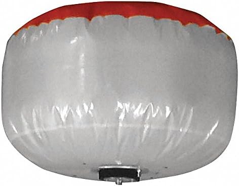 600W LED Balloon Temporary Job Site Light, White, 60,000 Lumens