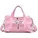 Produktbild gaeruite Balletttasche für Mädchen Farbe pink für Ballett Tanz Fitness Sport Gymnastik, Prinzessin Tanz Cross-Body Taschen Schultertaschen