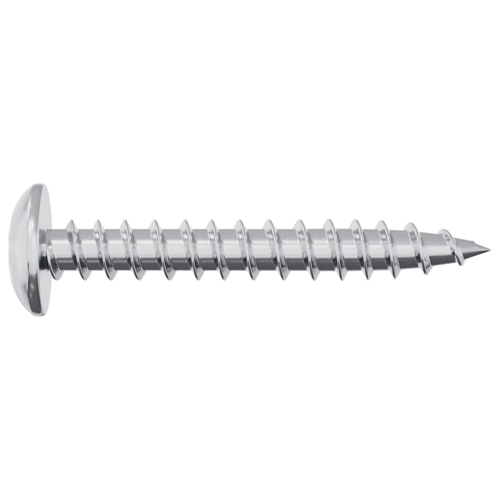 vidaXL Wkręt Drewniany 8182 szt. srebrny M4 x 28 mm Żelazo