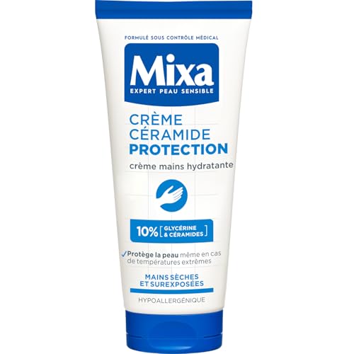 Mixa Crema de manos hidratante y protectora con glicerina y ceramidas de 100 ml