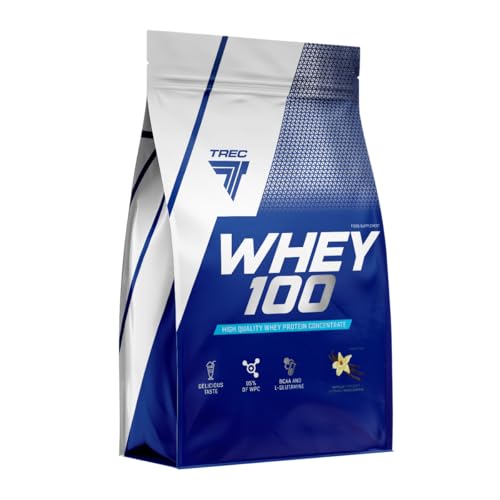 Whey 100 TREC Nutrition Vanille en poudre de 900 g