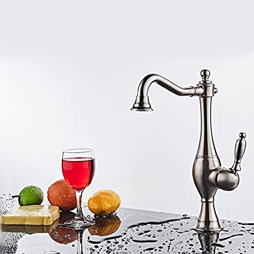 Robinet de lavabo sans éclaboussure installation comptoir rapide salle de bain