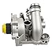 Water Pump with Belt Compatible with Audi A3 A4 TT VW Tiguan Jetta Golf GTI Eos Beetle CC 2.0T TSI Replace 06H121026AB 06H121026AE 1312460 06H121026AF Aluminum