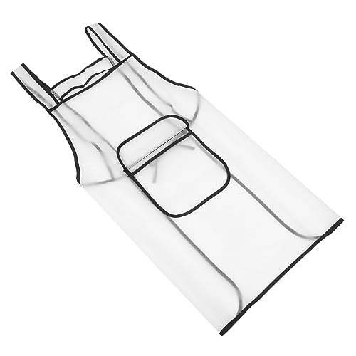 HOLIDYOYO Dishwasher Apron Tpu Waterproof Large Kitchen Cooking Apron Smooth Surface Oil Proof Water Proof Stain for Women Men