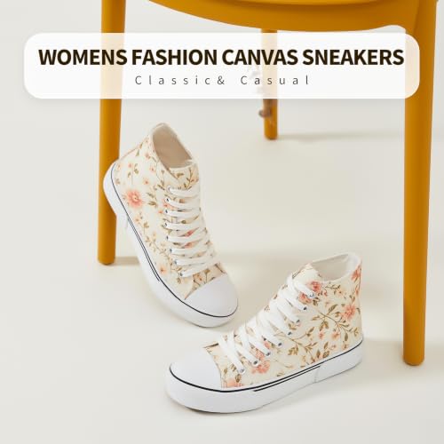 Image of hash bubbie High Top Canvas Sneakers Fashion Walking Shoes