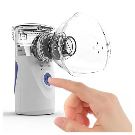 Nebulizador portátil para adultos, portátil, para crianças, nebulizador de malha, vaporizador pessoal ultrassônico, inalador de vapor, 3 níveis, baixo ruído